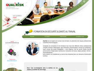 Qualrisk.com - Formation en RCCI et plan de prévention des risques du travail
