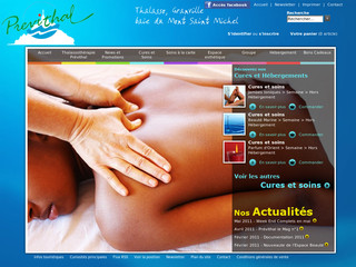 Aperçu visuel du site http://www.previthal.com