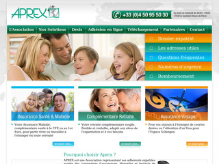 Aprex : assurances maladie à l'étranger, complémentaire santé et retraite pour expatrié - Aprex.org