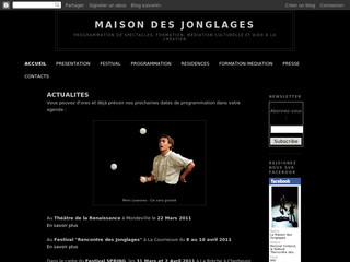 La Maison des Jonglages - Maisondesjonglages.fr