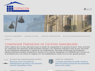 Copagim.fr - Compagnie parisienne de gestion immobilière