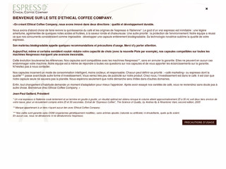 Capsules Nespresso biodégradables - Ethicalcoffeecompany.com