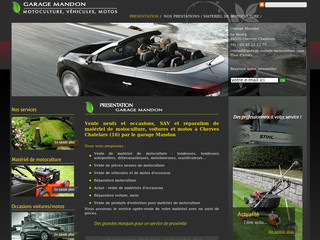 Aperçu visuel du site http://www.garage-voiture-motoculture.com