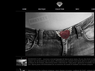 Bijoux pour jeans - Diamond-clips.com