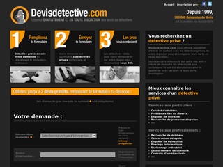 Devis gratuit détective privé avec Devisdetective.com