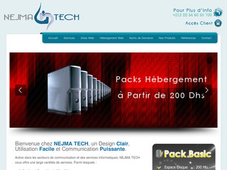 Société de Création des Sites Web Maroc - Nejmatech.com