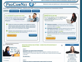 Agence de création de contenu web offshore à Madagascar - Redaction-correction-web.com