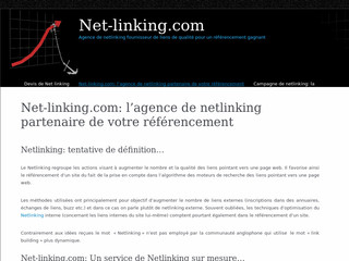 Net-linking.com - Améliorer votre référencement