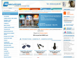Aperçu visuel du site http://www.camera-ip.fr