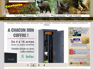 Armurerie en ligne Cerfario.com