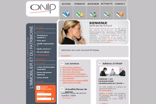 Oniip.fr : Office National Indépendant de l'immobilier et du Patrimoine