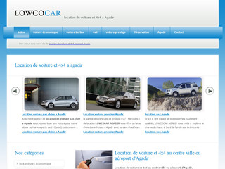 Location de voiture à Agadir - Lowcocar.com