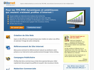 Création de site web à Perpignan - Dilonet.com