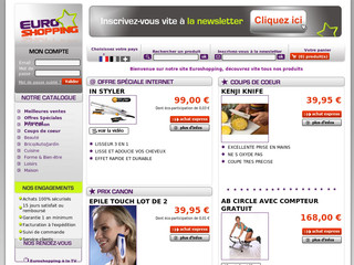 Euroshopping - Vente en ligne - Euroshopping.fr