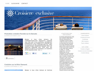 Croisiere exclusive - Idées pour votre prochaine croisière - Croisiereexclusive.com