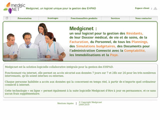 MedgicNet - Logiciel de gestion intégral des EHPAD