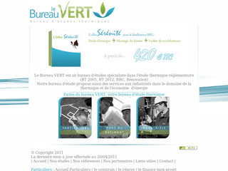 Bureau d'étude thermique - Le-bureau-vert.com