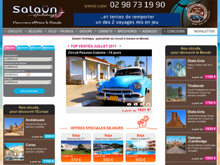 Salaün Holidays - Agence de voyages en ligne - Salaun-holidays.com