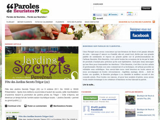 Paroles de fleuristes - Le blog qui donne la parole aux fleuristes - Paroles-de-fleuristes.com