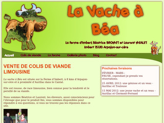 Vente directe de viande limousine avec Viande-limousine.fr