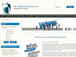 Aperçu visuel du site http://www.les-meilleurs-antivirus.com