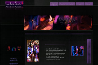 Aperçu visuel du site http://une-belle-soiree-dj.com
