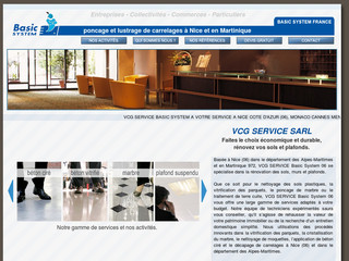 Aperçu visuel du site http://www.basicsystem-vcg.com