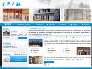 Aperçu visuel du site http://www.entreprise-generaliste-batiment-91.com