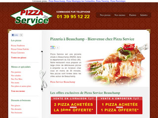 Aperçu visuel du site http://www.pizza-beauchamp.fr