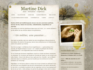 Martine Dick magnetiseur dans l'Eure - Martine-dick.fr