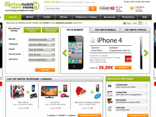 Meilleurmobile.com - Les meilleurs offres en téléphonie mobile