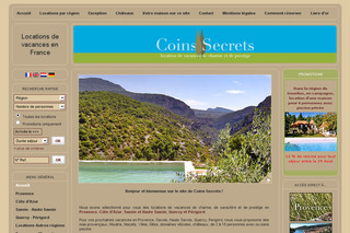 Coins Secrets, Locations de Vacances en Provence