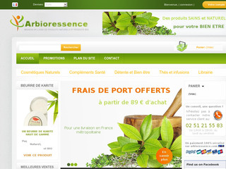 Produits Naturels Arbioressence - Arbioressence.com