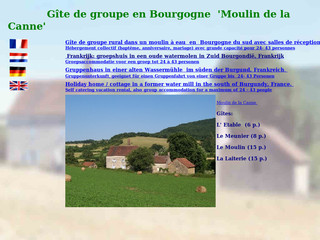 Grand gîte de groupe Bourgogne pour 44 pers. avec salles de réception - Moulindelacanne.nl