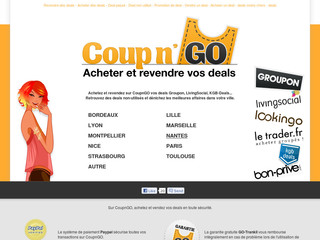 CoupnGO, acheter, vendre et revendre vos deals et coupons - Coupngo.com