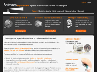 Création de site web à Perpignan avec Reflectim.fr