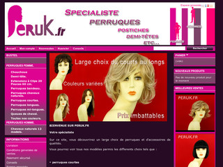 Aperçu visuel du site http://www.peruk.fr