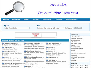 Annuaire gratuit - Trouvez Mon site - Trouvez-mon-site.com