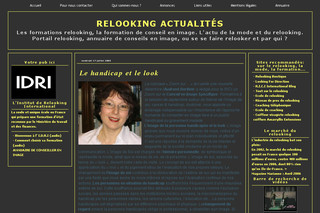 Aperçu visuel du site http://relooking-conseil-en-image-formation.blogspot.com
