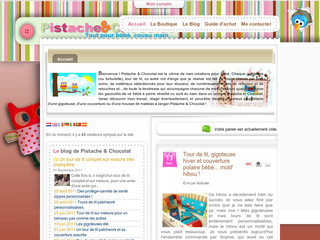 Boutique bébé en ligne - Pistache-et-chocolat.com