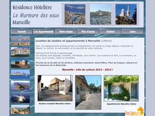 Résidence Hôtelière-Etudiante le Murmure des Eaux à Marseille (14ème) - Murmure-des-eaux.com