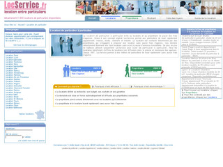 Aperçu visuel du site http://www.locservice.fr