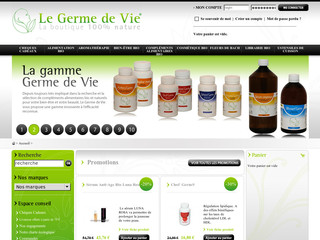 Compléments alimentaires : germe de vie sur Germedevie.fr