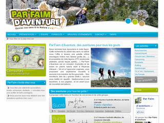 Par Faim d'Aventure - Comptoir d’activités et de loisirs en pleine Nature - Parfaim-aventure.com