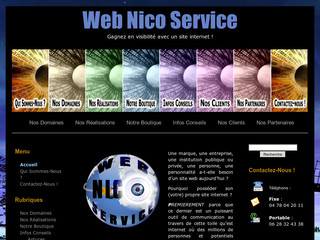 Gagnez en visibilité avec un site Internet - Webnicoservice.fr