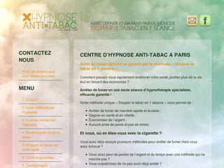 Aperçu visuel du site http://www.hypnose-anti-tabac.com/