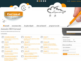 Aperçu visuel du site http://carvanal.com