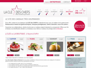 La boutique des cadeaux gastronomiques - Lacledeschefs.com