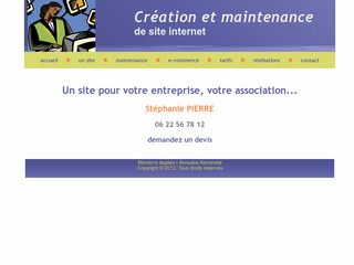 Création et maintenance de site Internet - Creation-site- web-limoges.fr
