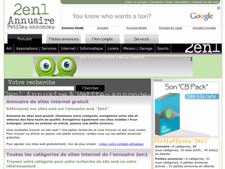 Aperçu visuel du site http://www.2en1.cbcreations.fr